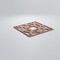 Ekena Millwork Medium Brownsville Decorative Fretwork Wood Wall Panels, Wood, 15 3/8"W x 15 3/8"H x 3/8"T WALW16X16X0375BNEMF - alternate 3